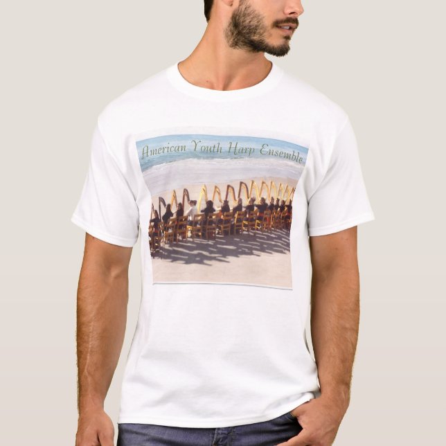 T-shirt Harpes sur la plage 2 (Devant)