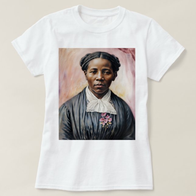 T-shirt Harriet Tubman Art original (Design devant)