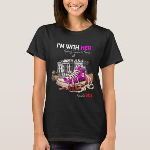 T-shirt Harris 2024 I'm With Her Rocking