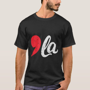 T-shirt Harris 2024 Président Distressed Comma La Funny 1