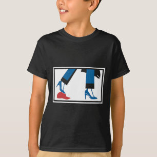 T-shirt Harris 2024 Retro Comma La Red Casquette Anti Trum