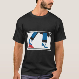 T-shirt Harris 2024 Retro Comma La Red Casquette Anti Trum