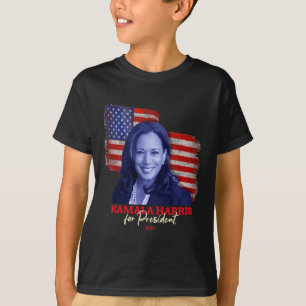 T-shirt Harris Pour Président 2024 Madame la Vice-Présiden