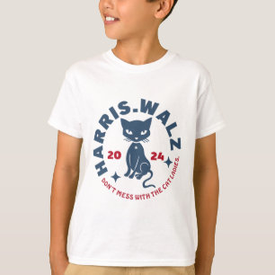 T-shirt Harris Waltz ne manque pas avec les femmes de chat