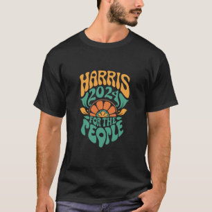 T-shirt Harris Walz 2024 Élection Présidente Kamala Harris
