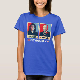 T-shirt Harris Walz 2024 Évidemment