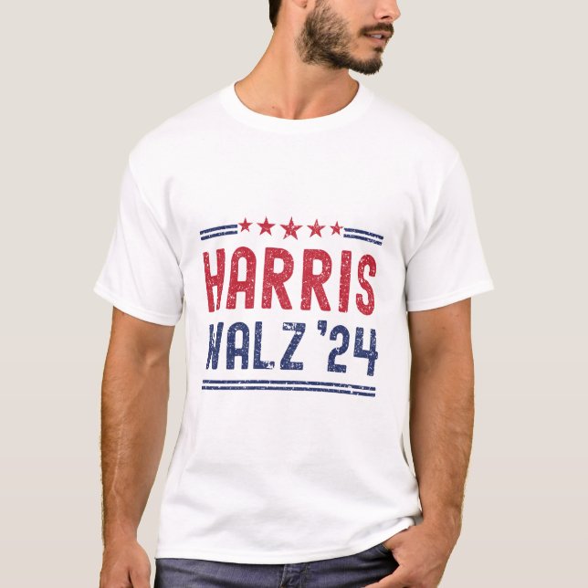T-shirt Harris Walz 2024 - Harris Walz 2024 Nous ne sommes (Devant)