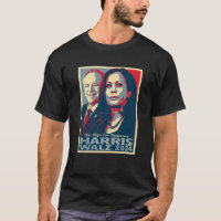 Harris Walz Hope Democracy Obama Era Poster