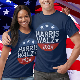 T-shirt Harris Walz Waltz