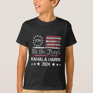 T-shirt Harris We The People I'm With Her Usa Flag 1