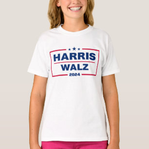 T-shirt Harris Wlaz 2024 Kamala Harris Tim Walz Election