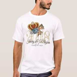 T-shirt Harry drôle et Meghan m'ont invité souvenir de