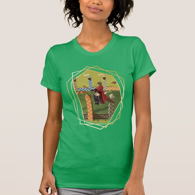 T-shirt HARRY POTTER™ à la recherche de l'entonnoir d'or (Devant)