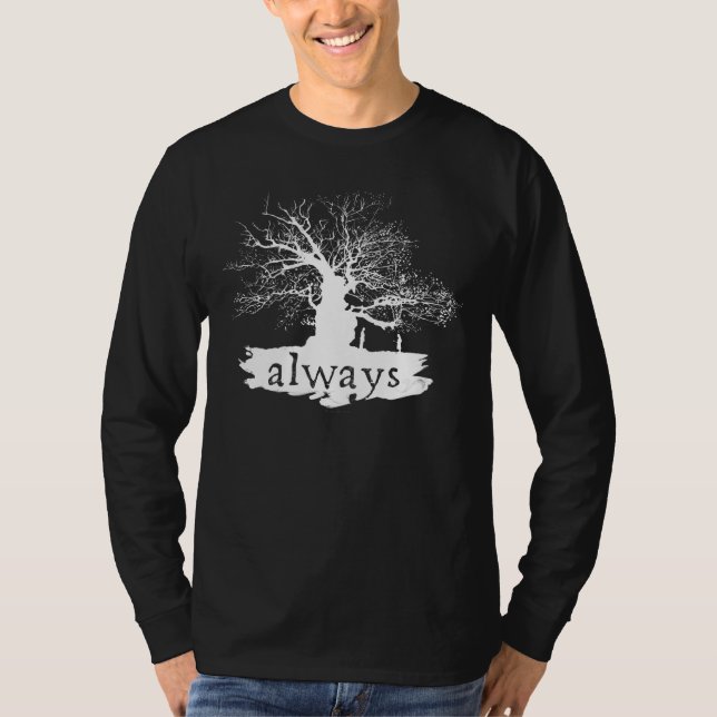 T-shirt Harry Potter | Always Quote Silhouette (Devant)