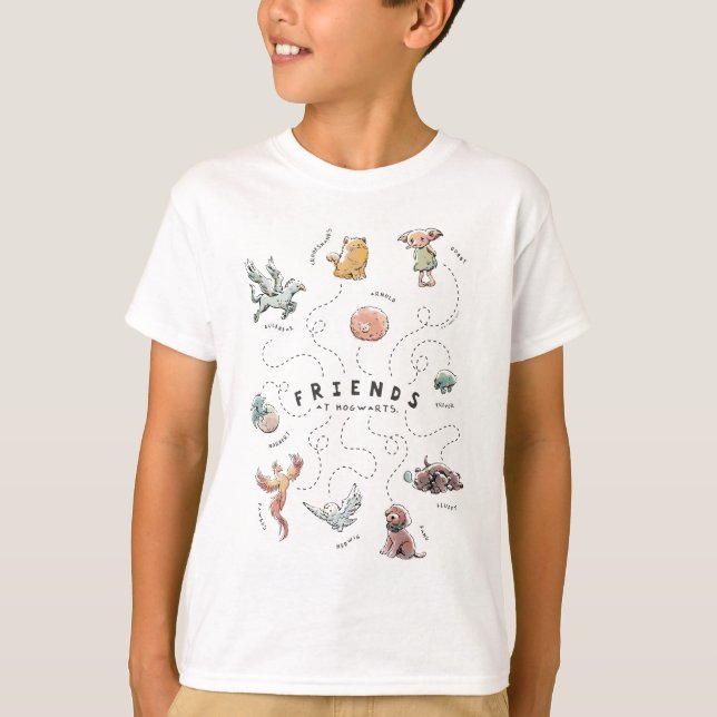 T-shirt HARRY POTTER™ | Amis de Poudlard (Devant)