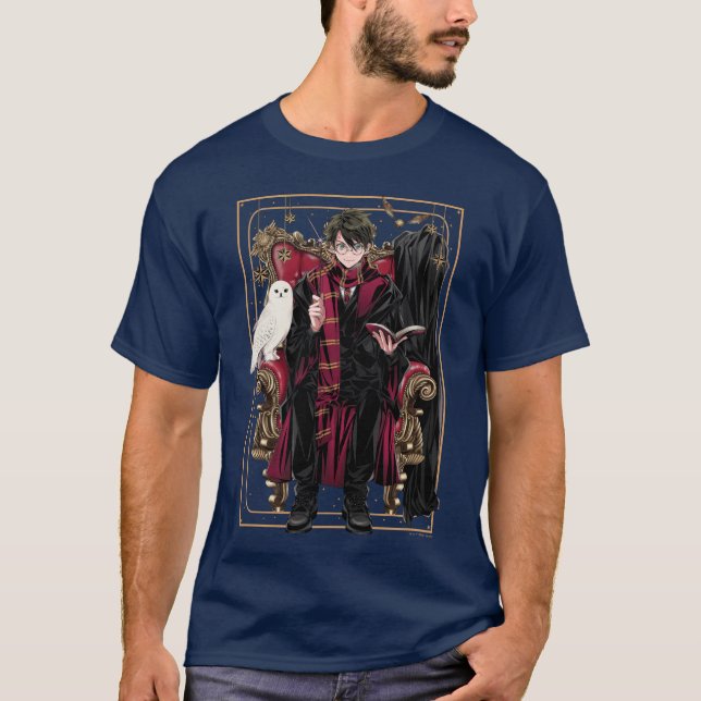 T-shirt HARRY POTTER™ | Anime HARRY POTTER™ assis (Devant)
