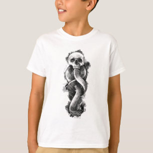 T-shirt Harry Potter Aquarelle de marque foncée