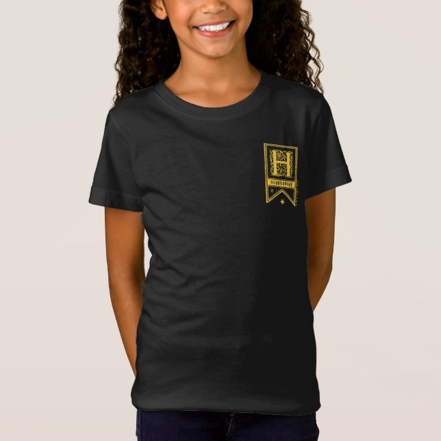 T-Shirt Harry Potter | Bannière Monogramme Gryffindor (Devant)