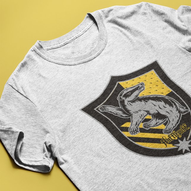 T-shirt Harry Potter | Blason de fierté de la maison Poufs (Créateur téléchargé)