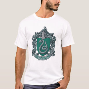 T-shirt Harry Potter   Blason de Serpentard Vert