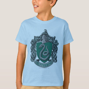 T-shirt Harry Potter   Blason de Serpentard Vert