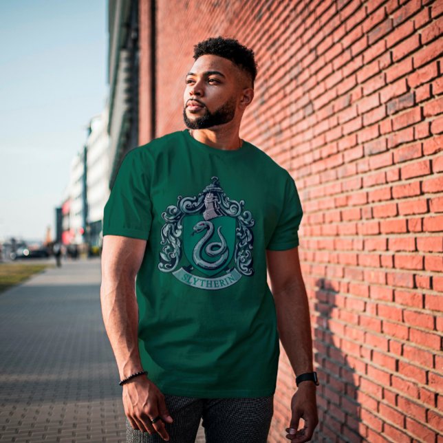 T-shirt Harry Potter | Blason de Serpentard Vert (Créateur téléchargé)
