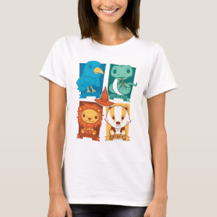 T-SHIRT HARRY POTTER™ CARTOON HOGWARTS™ MAISONS