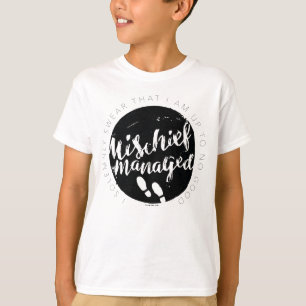 T-shirt Harry Potter Charmes de la Carte des Maraudeurs