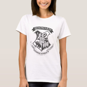 T-shirt Harry Potter Cimier de Poudlard rétro