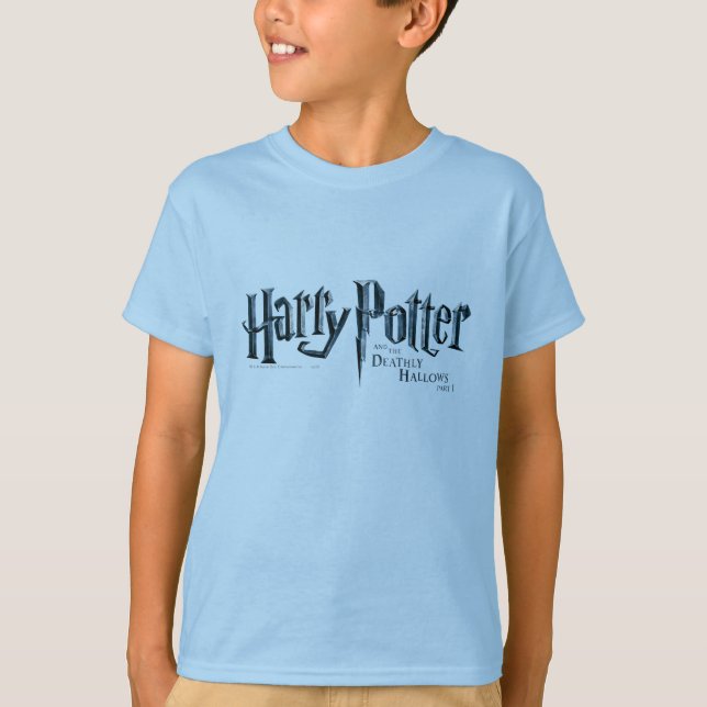T-shirt Harry Potter et le logo des Hauteurs de mort 1 2 (Devant)