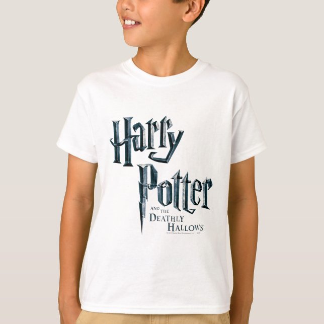 T-shirt Harry Potter et le logo des Hauteurs mortelles 1 (Devant)