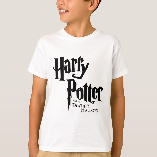 T-shirt Harry Potter et le logo des hirondelles mortelles  (Devant)