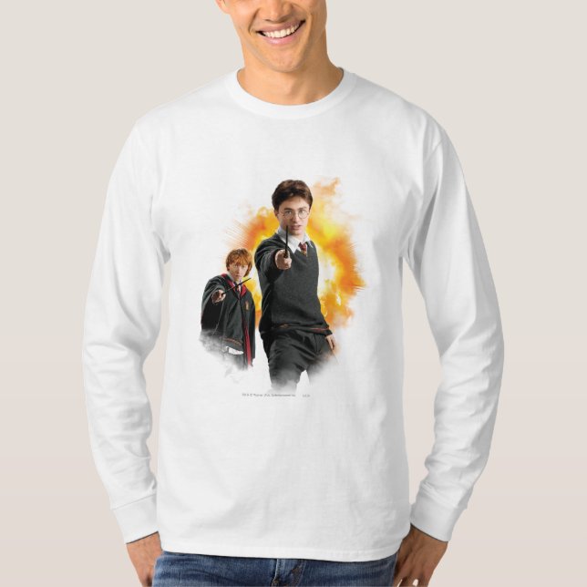 T-shirt Harry Potter et Ron Weasely (Devant)