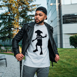 T-shirt Harry Potter | "Free Dobby" Silhouette Typographie