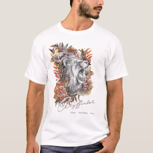 T-shirt HARRY POTTER™ GRYFFINDOR™ Floral Graphisme