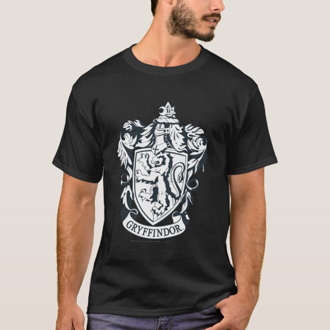 T-shirt Harry Potter | Gryffindor Stencil Esquisse (Devant)