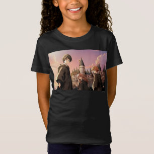 T-Shirt HARRY POTTER™ Hermione & Ron HOGWARTS™ Scène d'Ani