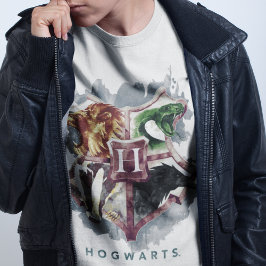 T-shirt Harry Potter | HOGWARTS™ Crest Aquarelle