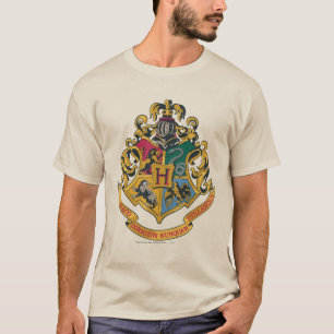 T-shirt Harry Potter  Hogwarts Crest - Full Color