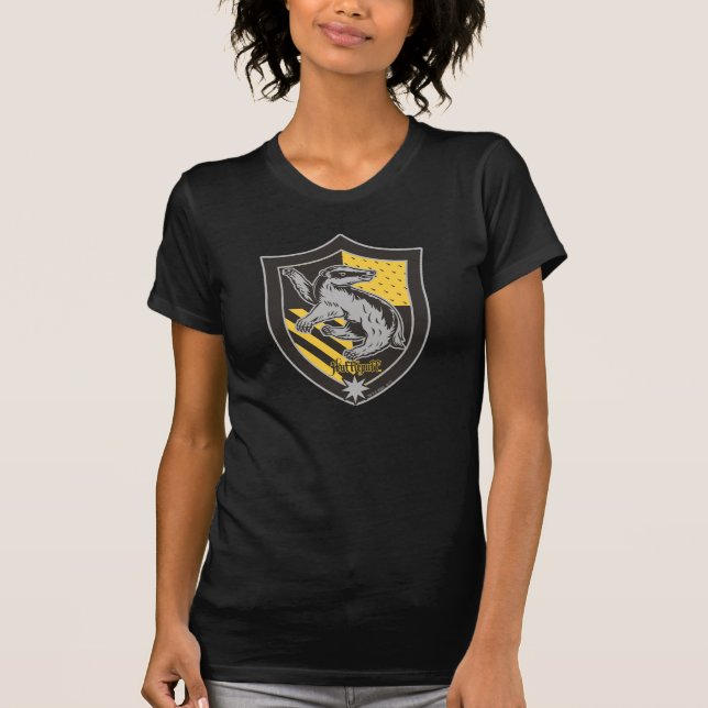 T-shirt Harry Potter | Hufflepuff House Pride Crest (Devant)