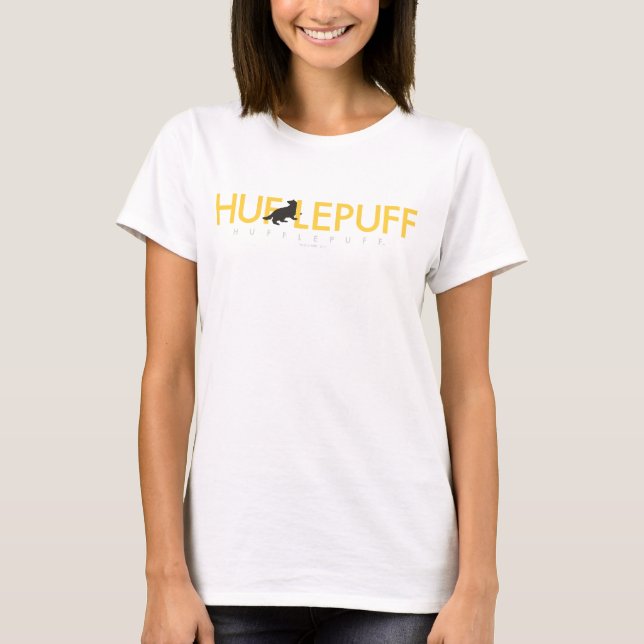 T-shirt Harry Potter | Hufflepuff House Pride Logo (Devant)
