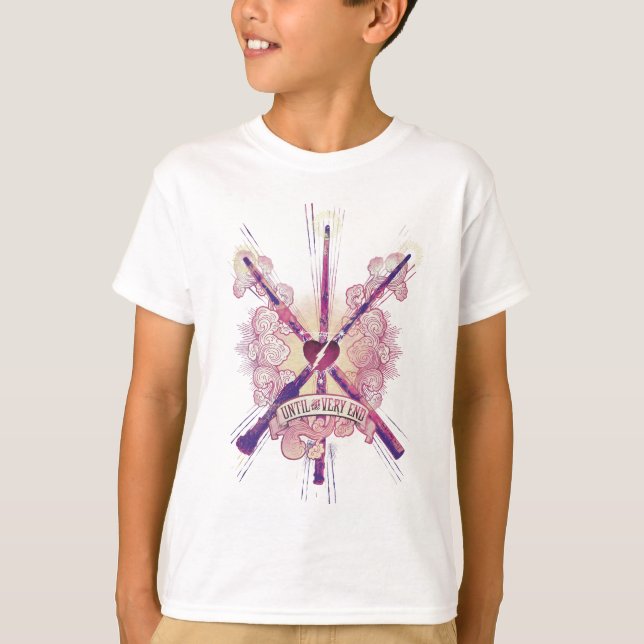 T-shirt Harry Potter | Jusqu'à la toute fin (Devant)