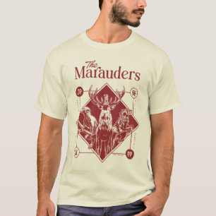 T-shirt HARRY POTTER™ Les Marauders Animagus Graphisme