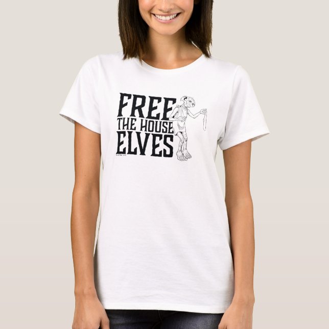 T-shirt Harry Potter | Libérez les Elfes de Maison (Devant)