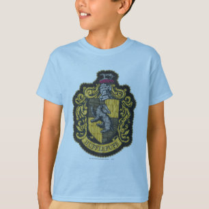 T-shirt Harry Potter Patch de blason de Poufsouffle