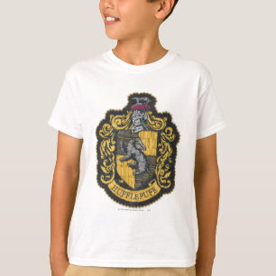 T-shirt Harry Potter Patch de blason de Poufsouffle