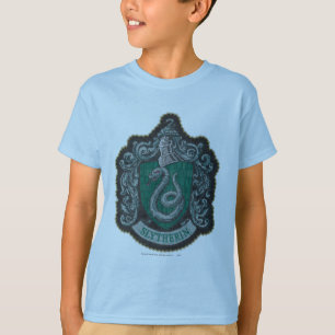 T-shirt Harry Potter  Retro Mighty Slytherin Crest