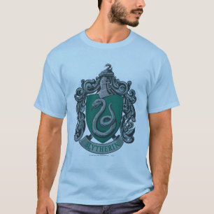 T-shirt Harry Potter   Slytherin Crest Green