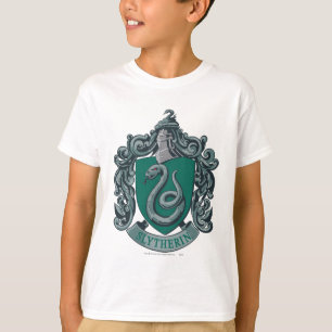 T-shirt Harry Potter   Slytherin Crest Green