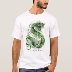 T-shirt Harry Potter   SLYTHERIN™ Serpent Aquarelle